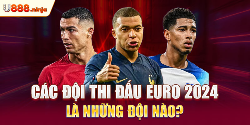 Các đội thi đấu Euro 2024 là những đội nào?
